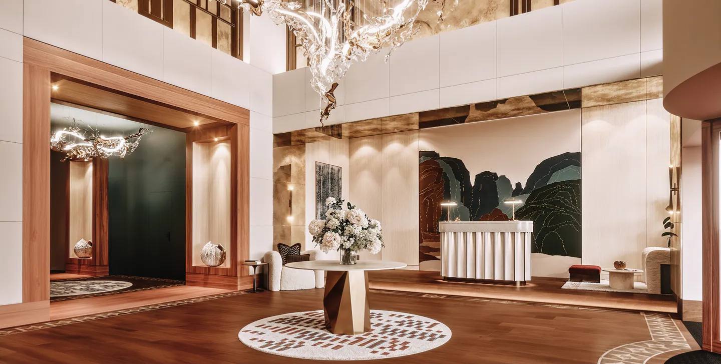 Conrad Hotel — Bell Desk Foyer
