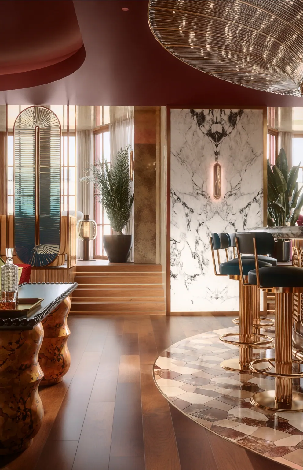 Conrad Hotel — Bar Area