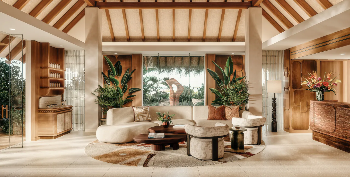 Four Seasons Mauritius — Spa – Reception