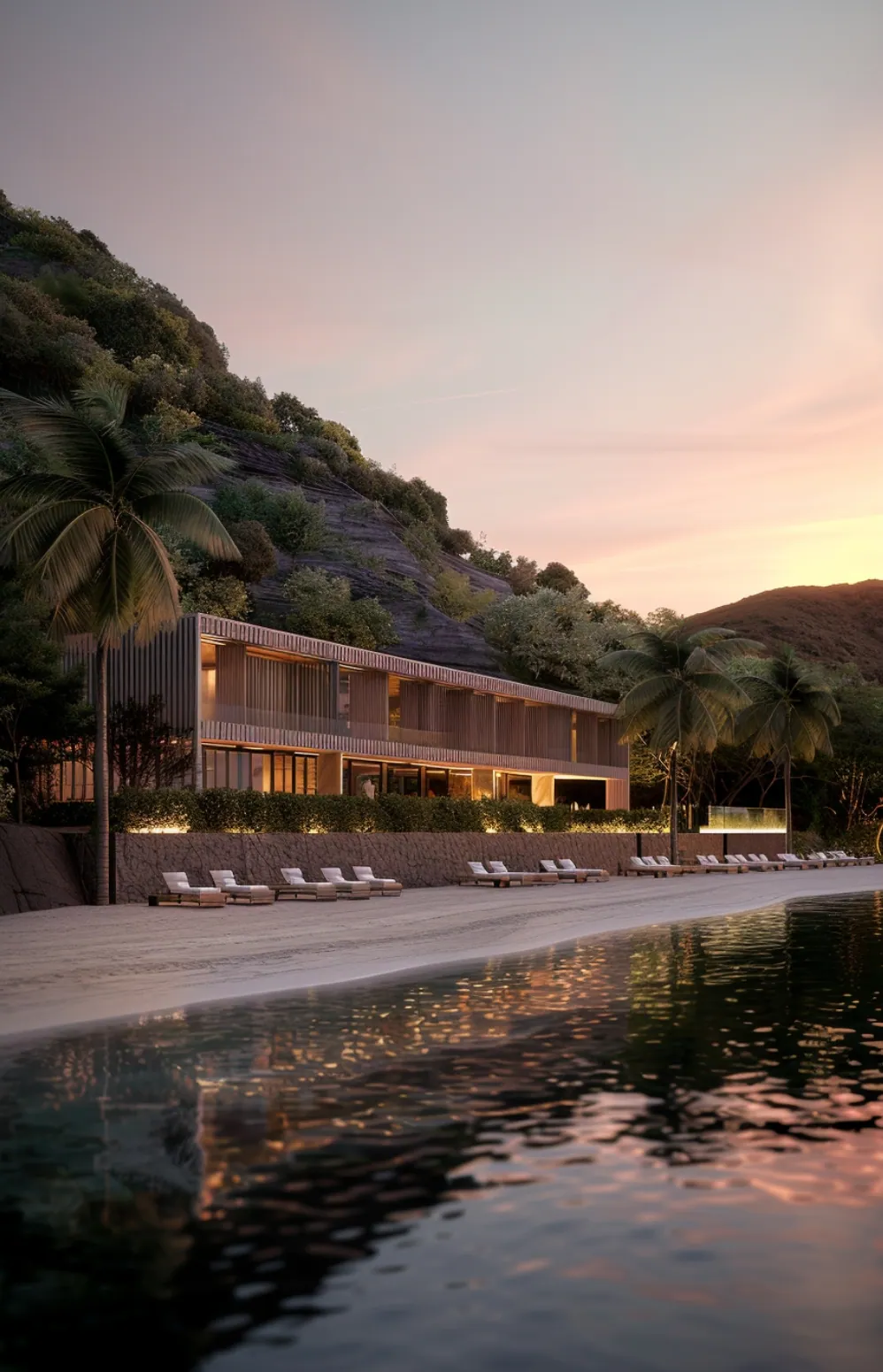 Maldives Beach Resort — Island masterplan & villas