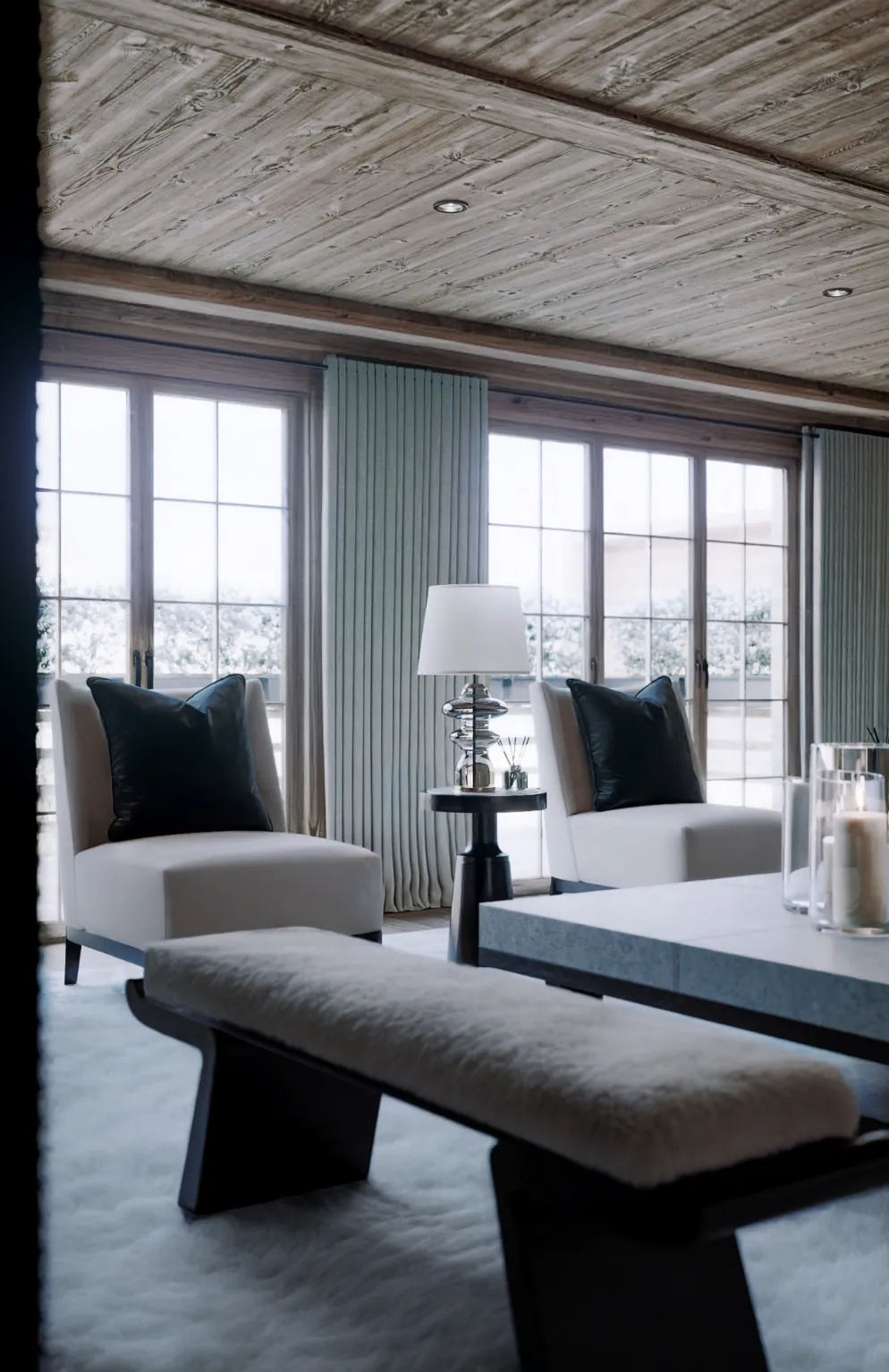 Swiss Chalet — Lounge – Entrance